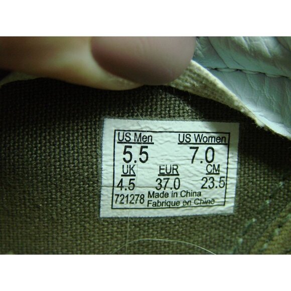 Vans Brushed Metallic Gold Skateboard Shoes Off the Wall Unisex Men 5.5/Wo's 7.0 - Picture 10 of 11